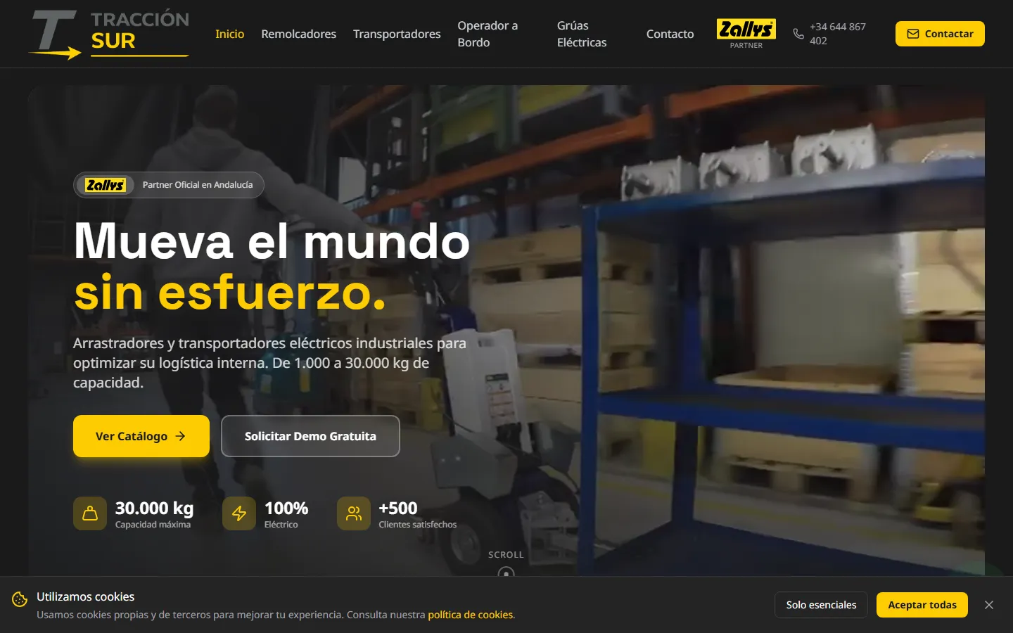 Web de Tracción Sur
